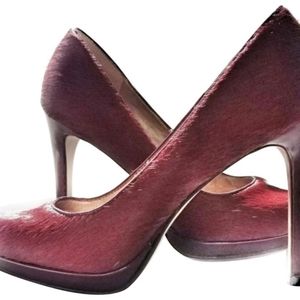 BCBGeneration Calf Hair Platform  Pump,  Sz 7.5